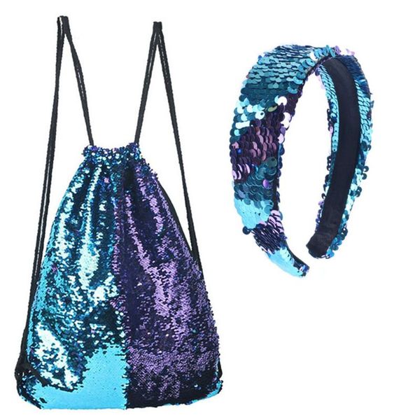 reversible sequin drawstring bag cinch sack backpack purses rucksack + headwear set for kids girls
reversible sequin drawstring bag cinch sack backpack purses rucksack + headwear set for kids girls