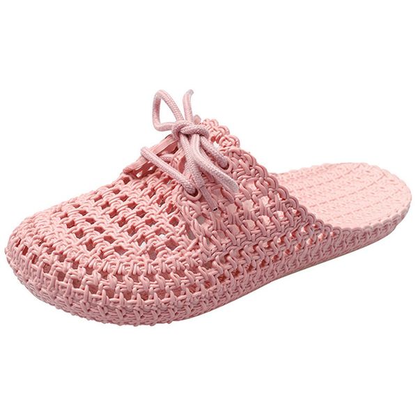 summer hollow weaving lace-up women slippers flat slides outside beach flip flops indoor home shoes woman sandals, Black
summer hollow weaving lace-up women slippers flat slides outside beach flip flops indoor home shoes woman sandals, Black