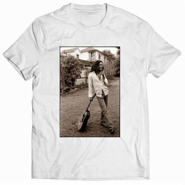 bob marley guitar music reggae cool t shirt men women vintage retro tee shirt fashion classic style, White;black
bob marley guitar music reggae cool t shirt men women vintage retro tee shirt fashion classic style, White;black