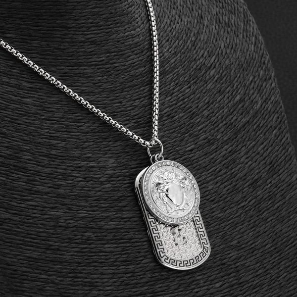 hip hop pendant necklaces vintage women head iced out lion head dog tag pendant jewelry christmas gift ing, Silver
hip hop pendant necklaces vintage women head iced out lion head dog tag pendant jewelry christmas gift ing, Silver