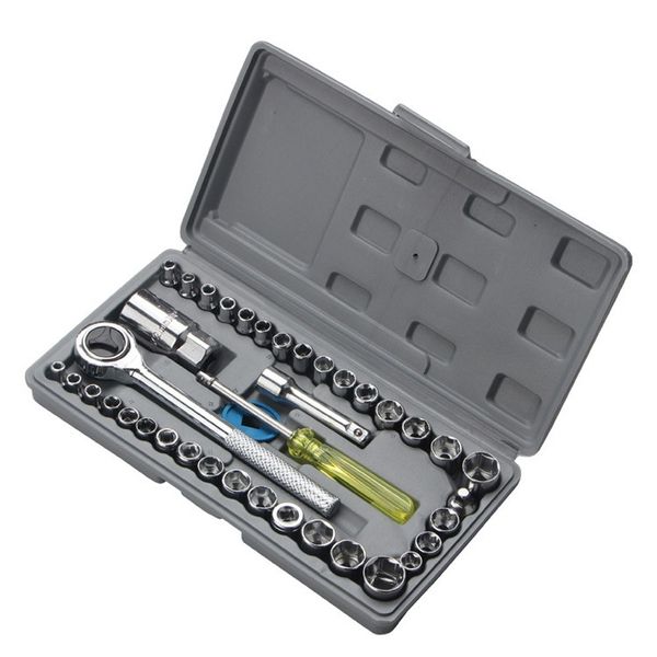 40pcs car automobile repairing maintenance tool set ratchet wrench socket kit hand tools set
40pcs car automobile repairing maintenance tool set ratchet wrench socket kit hand tools set