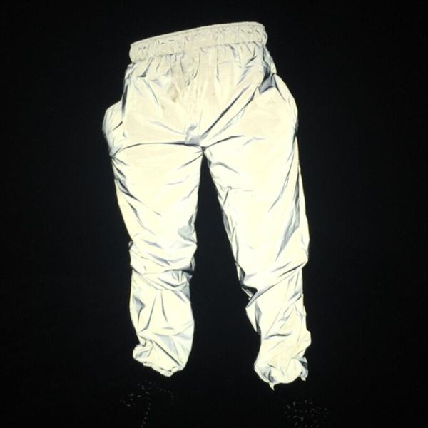 reflective hip hop pants men sporting jogger sweatpants mens streetwear trousers night light shiny blink pants, Black
reflective hip hop pants men sporting jogger sweatpants mens streetwear trousers night light shiny blink pants, Black