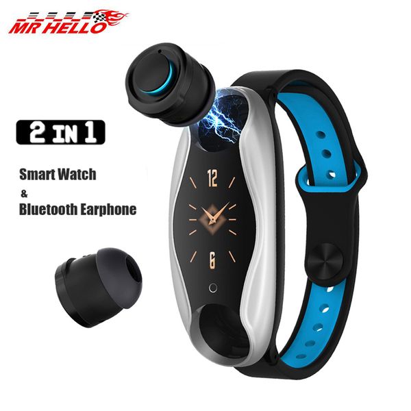LT04 двойной Bluetooth-гарнитура смарт-браслет водонепроницаемый Smartbracelet смарт-часы с Bl
LT04 двойной Bluetooth-гарнитура смарт-браслет водонепроницаемый Smartbracelet смарт-часы с Bl