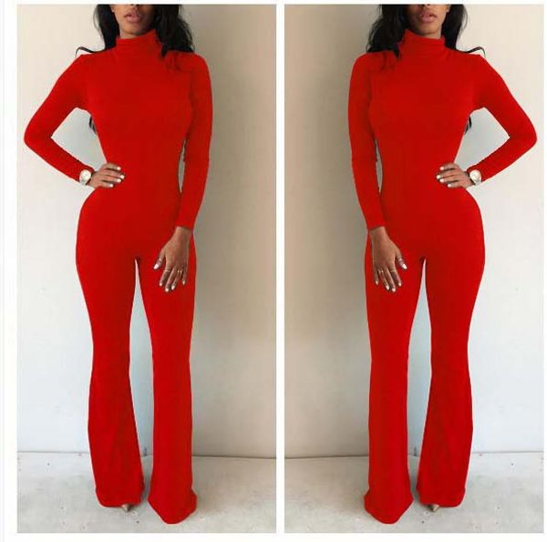women casual jumpsuit 2020 designer pull back bodysuit chain high neck elastic slim fit plush pants jumpsuit solid color, Black;white
women casual jumpsuit 2020 designer pull back bodysuit chain high neck elastic slim fit plush pants jumpsuit solid color, Black;white