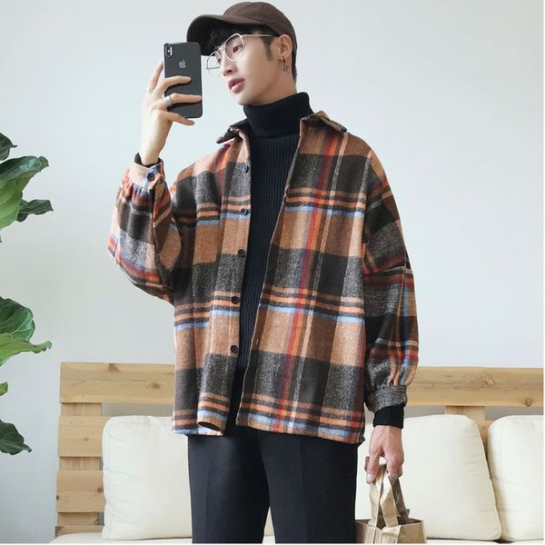 2020 spring and autumn new hong style fashion casual shirt men's trend loose shoulder jacket navy / solid color s-2xl, White;black
2020 spring and autumn new hong style fashion casual shirt men's trend loose shoulder jacket navy / solid color s-2xl, White;black