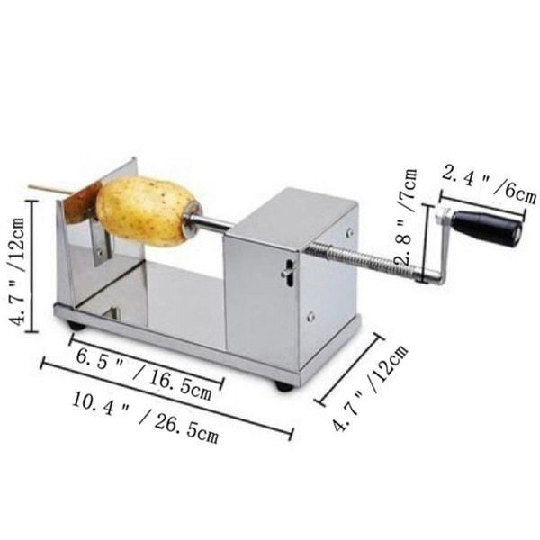 potato spiral cutter slicer manual stainless steel twisted potato slicer spiral french fry vegetable cutter cooking tools
potato spiral cutter slicer manual stainless steel twisted potato slicer spiral french fry vegetable cutter cooking tools