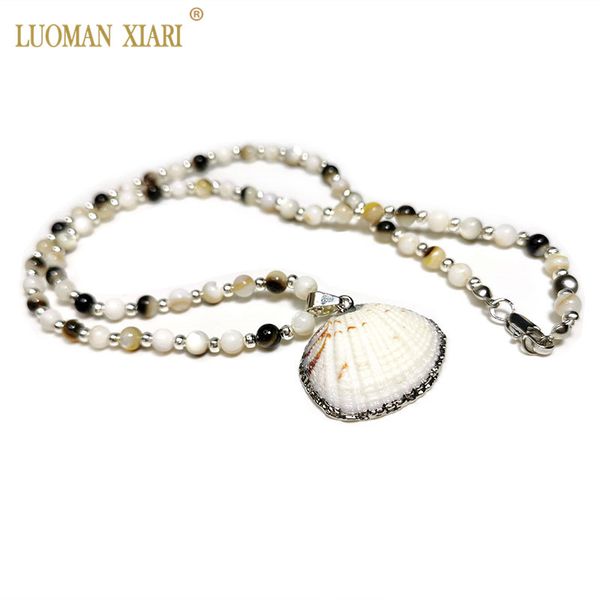 new 2020 ocean series shell necklace natural freshwater shell plate silver color jewelry for women girls about 50cm
new 2020 ocean series shell necklace natural freshwater shell plate silver color jewelry for women girls about 50cm