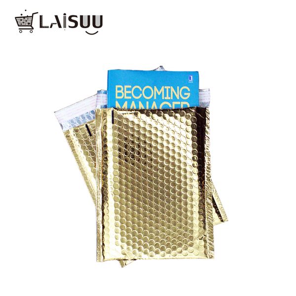 5pcs 6*9inch/18*23cm multiple colour aluminized bubble mailers self seal golden padded envelopes clothing mailing bags
5pcs 6*9inch/18*23cm multiple colour aluminized bubble mailers self seal golden padded envelopes clothing mailing bags