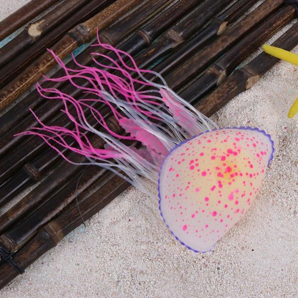 silicone artificial jellyfish glow in the dark swim fish tank aquarium decoration accessorie
silicone artificial jellyfish glow in the dark swim fish tank aquarium decoration accessorie