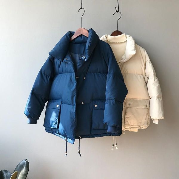 fashion bubble coat solid oversized short jacket casual winter autumn female puffer jacket parkas, Black
fashion bubble coat solid oversized short jacket casual winter autumn female puffer jacket parkas, Black