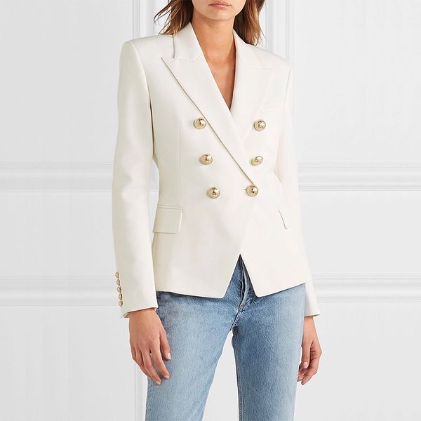 european autumn winter 2019 white black red blazer elegant double breasted long sleeve outerwear jacket casual business blazer
european autumn winter 2019 white black red blazer elegant double breasted long sleeve outerwear jacket casual business blazer