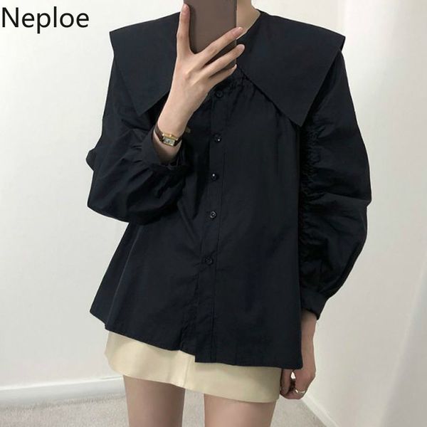 neploe shirts women solid turn down collar single breasted ladies blouses spring 2020 loose casual long sleeve female 1a363, White
neploe shirts women solid turn down collar single breasted ladies blouses spring 2020 loose casual long sleeve female 1a363, White