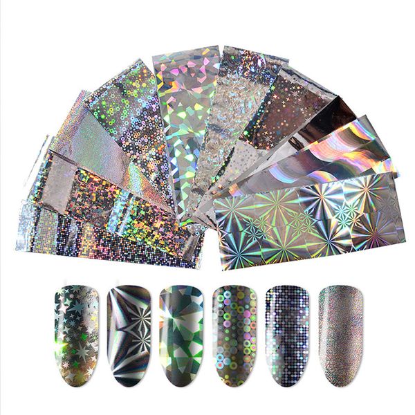 10pcs/bag starry sky laser nail foils decor multicolor gold silver shimmer transfer sticker diy holographic nail art decorations, Black
10pcs/bag starry sky laser nail foils decor multicolor gold silver shimmer transfer sticker diy holographic nail art decorations, Black