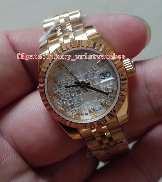 Topselling Fashion Wristwatches 18K Yellow gold 31mm 36mm 279178 Diamond Luminescent Stainless Mechanical Automatic Ladies Women's watc, Slivery;brown
Topselling Fashion Wristwatches 18K Yellow gold 31mm 36mm 279178 Diamond Luminescent Stainless Mechanical Automatic Ladies Women's watc, Slivery;brown
