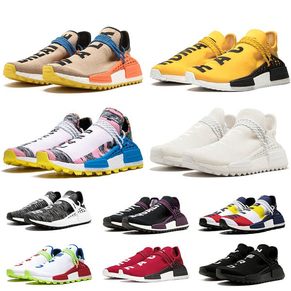 designer human race hu trail pw men women running shoes pharrell williams solar pack yellow nerd blue black white trainers sneakers
designer human race hu trail pw men women running shoes pharrell williams solar pack yellow nerd blue black white trainers sneakers
