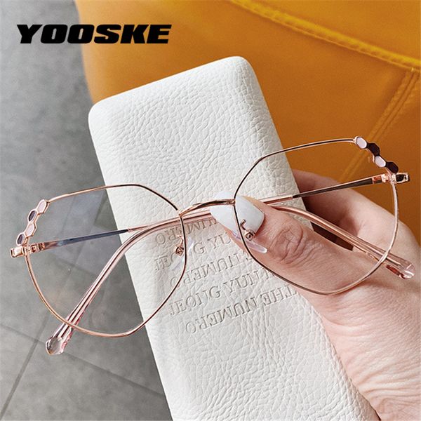 yooske transparent optical glasses women elegant irregular eyeglasses frames ladies metal spectacles frame, Black
yooske transparent optical glasses women elegant irregular eyeglasses frames ladies metal spectacles frame, Black