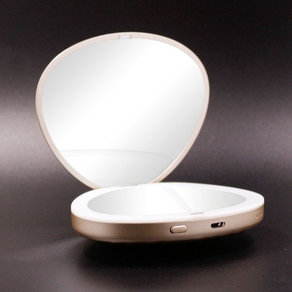 sufeile led makeup mirror light portable creative charging treasure folding dressing mini hd princess pocket mirror d40
sufeile led makeup mirror light portable creative charging treasure folding dressing mini hd princess pocket mirror d40