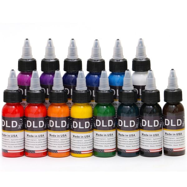 30ml 14 colors professional tattoo ink pigment set material pure plant tattoo color material genuine easy to color tattoo
30ml 14 colors professional tattoo ink pigment set material pure plant tattoo color material genuine easy to color tattoo