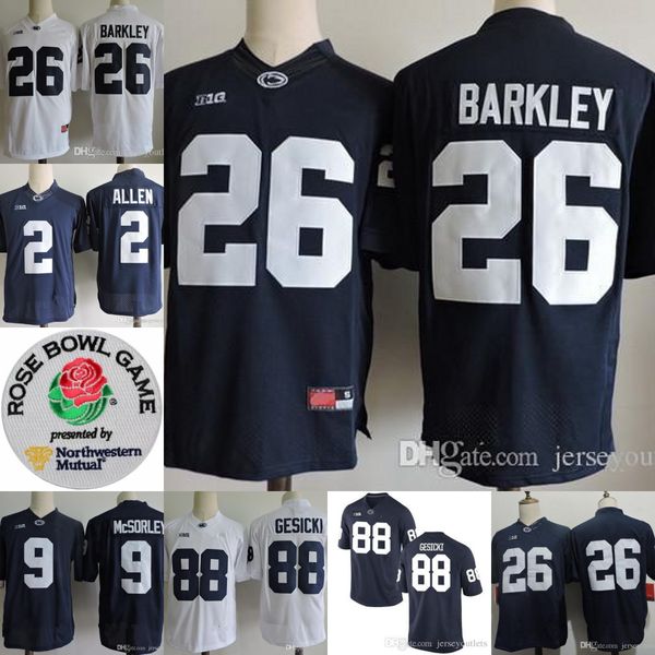 Penn tate nittany lion 26 aquon barkley 2 marcu allen 88 mike ge icki 9 no name navy blue white titched ncaa college jer ey 01
Penn tate nittany lion 26 aquon barkley 2 marcu allen 88 mike ge icki 9 no name navy blue white titched ncaa college jer ey 01