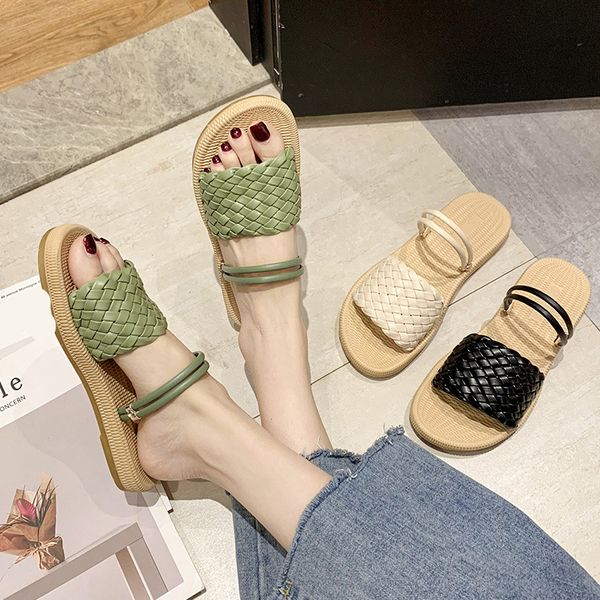 slippers women summer flat shoes female pantofle shallow low slides 2020 soft beach basic rome fabric scandals, Black
slippers women summer flat shoes female pantofle shallow low slides 2020 soft beach basic rome fabric scandals, Black