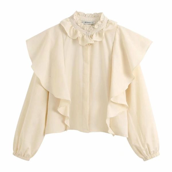 stylish sweet cascading ruffles blouse women fashion ruffled collar shirts cute girls casual chic, White
stylish sweet cascading ruffles blouse women fashion ruffled collar shirts cute girls casual chic, White