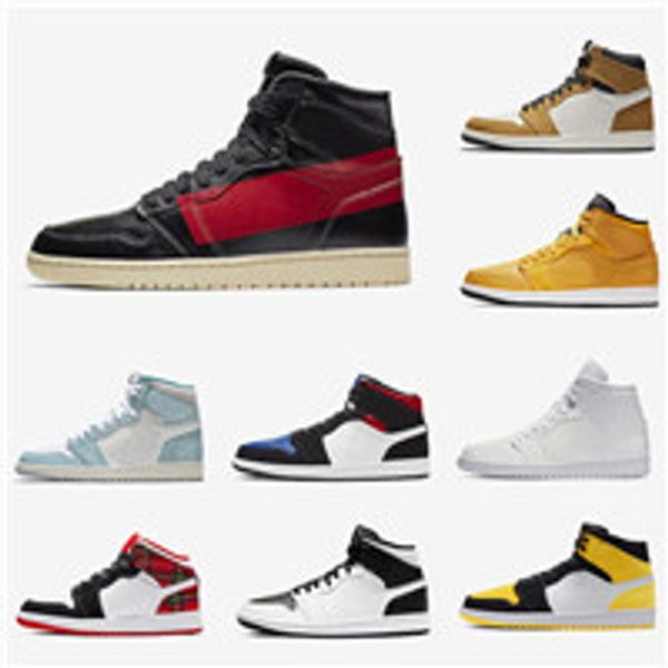2019 bred gold toe men air jordan retro 1 basketball shoes 1s wmns pine green not for resale what the sports trainers sneakers, White;red
2019 bred gold toe men air jordan retro 1 basketball shoes 1s wmns pine green not for resale what the sports trainers sneakers, White;red