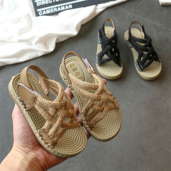kids sandals 2020 summer baby girls weaving casual beach shoes toddlers soft sole sandals children gladiator shoes t200411, Black;red
kids sandals 2020 summer baby girls weaving casual beach shoes toddlers soft sole sandals children gladiator shoes t200411, Black;red