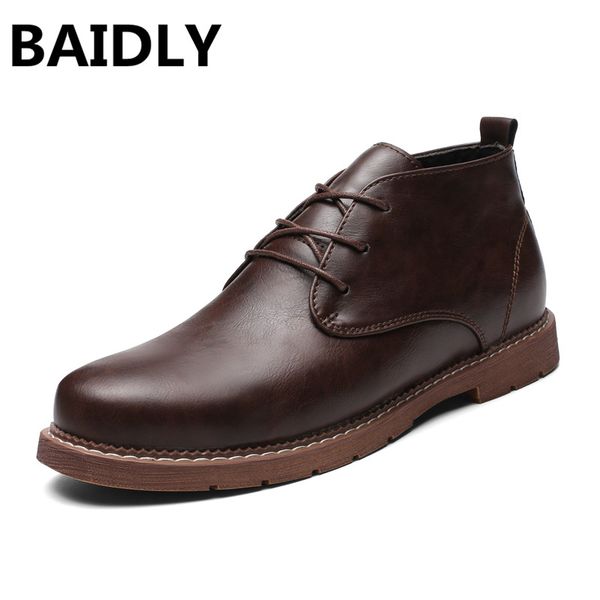 baidly fashion comfortable oxford shoes lace up men ankle boots luxury classic men's casual leather waterproof boots, Black
baidly fashion comfortable oxford shoes lace up men ankle boots luxury classic men's casual leather waterproof boots, Black