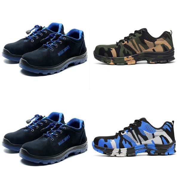weweya man big size piercing outdoor shoes men steel toe cap military safety work boots camouflage puncture indestructible shoes, Black
weweya man big size piercing outdoor shoes men steel toe cap military safety work boots camouflage puncture indestructible shoes, Black
