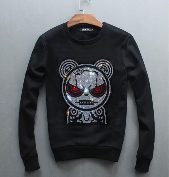 hoodies men fashion patchwork long sleeve sweatshirts mens women streetwear hoody man clothing long sleeve outwear rhinestones, Black
hoodies men fashion patchwork long sleeve sweatshirts mens women streetwear hoody man clothing long sleeve outwear rhinestones, Black
