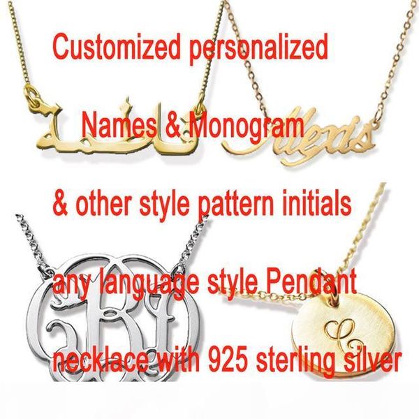customized name necklace personalized arabic font sterling silver script gold & silver color any font monogram initials necklaces
customized name necklace personalized arabic font sterling silver script gold & silver color any font monogram initials necklaces
