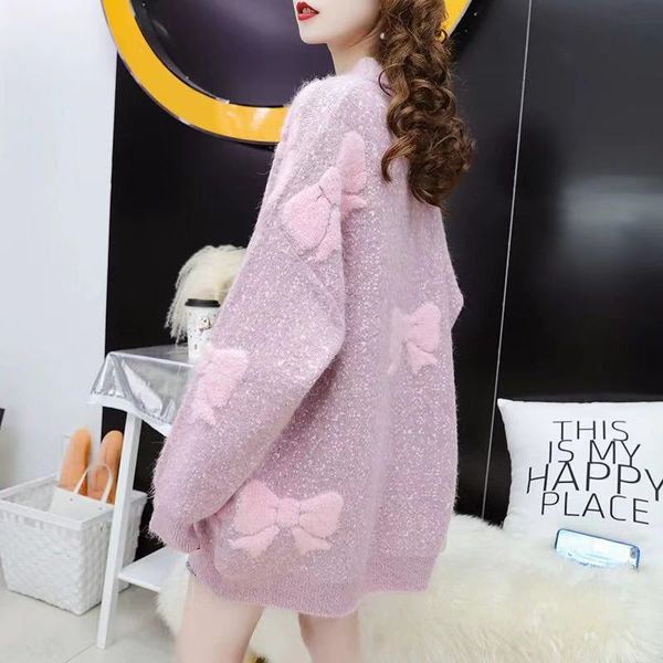 lazy wind sweater coat women spring autumn new sweet long sleeve kintted pullovers sweaters girl loose jumper pull femme w1646, White;black
lazy wind sweater coat women spring autumn new sweet long sleeve kintted pullovers sweaters girl loose jumper pull femme w1646, White;black