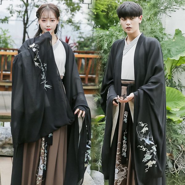 hanfu adults national stage show performance clothing women men qing dynasty chinese style traditional festival costume dn3506, Black;red
hanfu adults national stage show performance clothing women men qing dynasty chinese style traditional festival costume dn3506, Black;red
