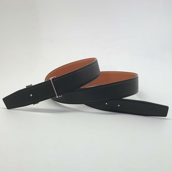 handmade 32mm reversible epsom black leather belt replacement belt no buckle, Black;brown
handmade 32mm reversible epsom black leather belt replacement belt no buckle, Black;brown