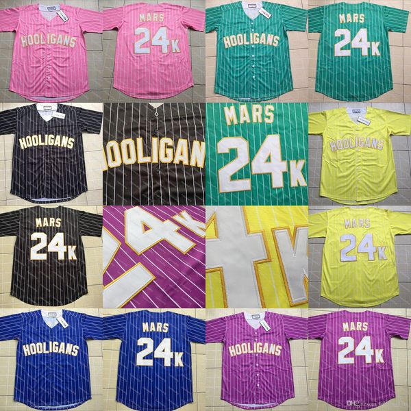 Bruno Mars 24K Hooligans Baseball Jersey Movie Baseball Jerseys Red White Men Women Youth All Stitched Baseball Jerseys Free Shipping
Bruno Mars 24K Hooligans Baseball Jersey Movie Baseball Jerseys Red White Men Women Youth All Stitched Baseball Jerseys Free Shipping