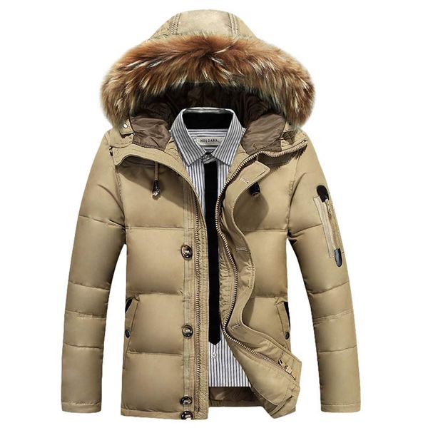 men fur collar hooded pikes fashion jacket men winter jacket new cotton cotton clothing large size clothing, Black
men fur collar hooded pikes fashion jacket men winter jacket new cotton cotton clothing large size clothing, Black