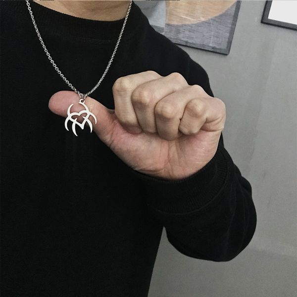 mens necklace stainless steel silver hip hop pendants chains necklaces jewelry on the neck gifts for male accessories wholesale
mens necklace stainless steel silver hip hop pendants chains necklaces jewelry on the neck gifts for male accessories wholesale