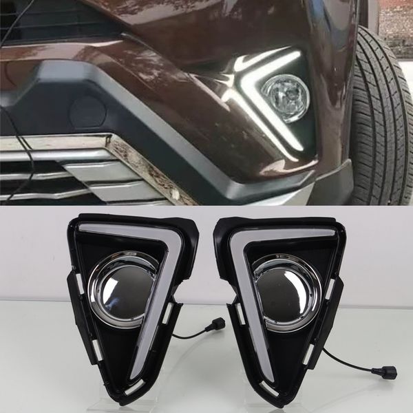 1 pair car led drl daytime running lights for toyota rav4 2016 2017 2018 turning signal fog lamp auto lights lamp accessories super bright
1 pair car led drl daytime running lights for toyota rav4 2016 2017 2018 turning signal fog lamp auto lights lamp accessories super bright