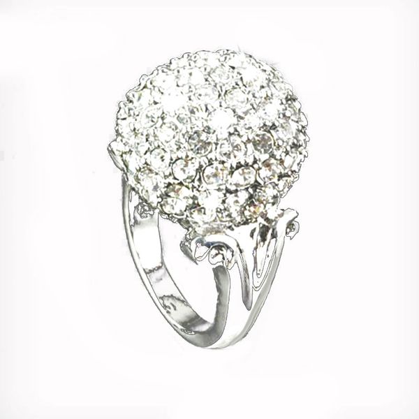 luxury crystal wedding bridal rings for women - diamond engagement ring multi rhinestone crowd wedding rings silver color rn-575, Golden;silver
luxury crystal wedding bridal rings for women - diamond engagement ring multi rhinestone crowd wedding rings silver color rn-575, Golden;silver
