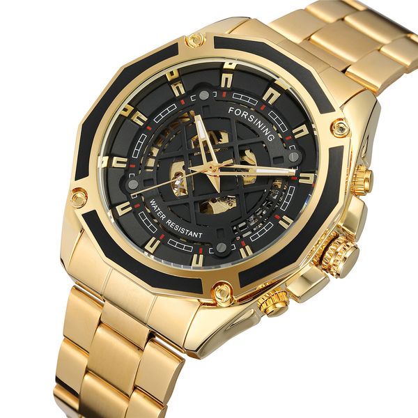 forsining new collection transparent case golden stainless steel skeleton luxury design men watch brand automatic watch gift, Slivery;brown
forsining new collection transparent case golden stainless steel skeleton luxury design men watch brand automatic watch gift, Slivery;brown
