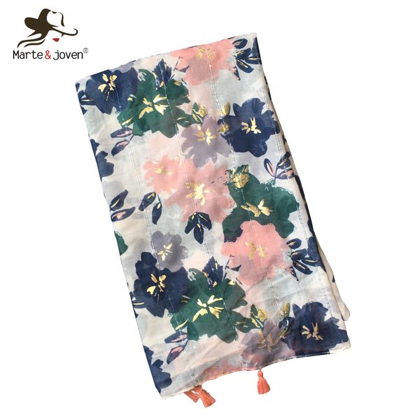 marte&joven fashion bronzing green&pink flower scarf for women luxury spring soft thin hijab shawls ladies warm polyester wraps, Blue;gray
marte&joven fashion bronzing green&pink flower scarf for women luxury spring soft thin hijab shawls ladies warm polyester wraps, Blue;gray