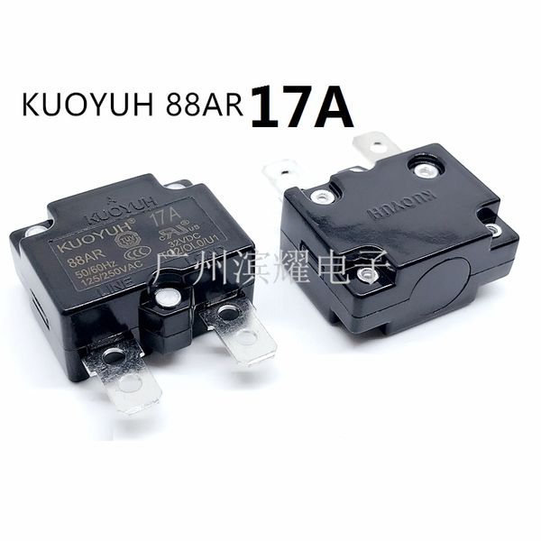 circuit breakers 17a 88ar series taiwan kuoyuh overcurrent protector overload switch automatic reset 
circuit breakers 17a 88ar series taiwan kuoyuh overcurrent protector overload switch automatic reset