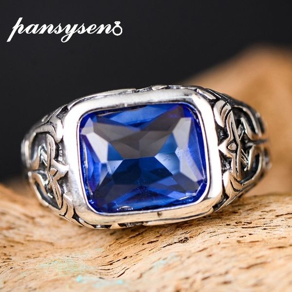 pansysen brand vintage sapphire rings for women men's 100% genuine 925 sterling silver jewelry ring luxury gemstone party gift cj191210, Slivery;golden
pansysen brand vintage sapphire rings for women men's 100% genuine 925 sterling silver jewelry ring luxury gemstone party gift cj191210, Slivery;golden