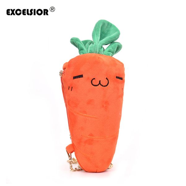 excelsior new arrival cute women's crossbody bag carrot soft flannel chain handbag two color baby bag bolsos muje g2135
excelsior new arrival cute women's crossbody bag carrot soft flannel chain handbag two color baby bag bolsos muje g2135