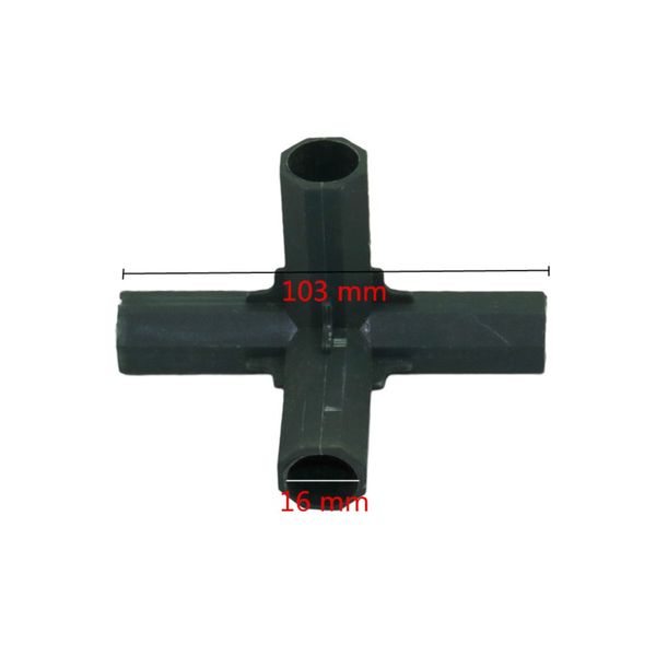 16mm plant stakes connectors 3-way, 4-way, 5-way fixed joint agriculture climbing stakes edging corner connectors 15 pcs
16mm plant stakes connectors 3-way, 4-way, 5-way fixed joint agriculture climbing stakes edging corner connectors 15 pcs
