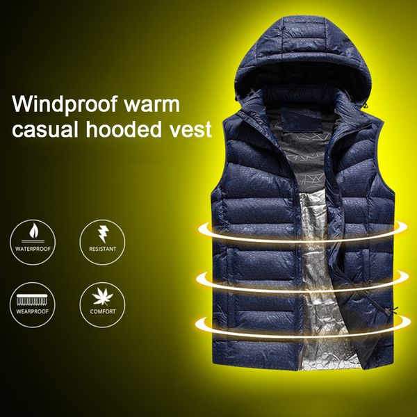 outdoor winter heating vest intelligent temperature control heating jacket three-speed usb sports warm mens tactical vest, Gray;blue
outdoor winter heating vest intelligent temperature control heating jacket three-speed usb sports warm mens tactical vest, Gray;blue