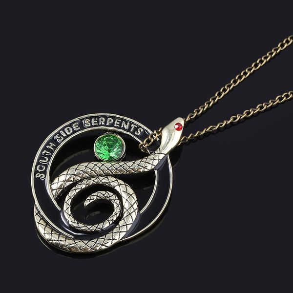 midy classic tv riverdale snake necklaces vintage south side serpents letter round pendant choker movie fans gifts jewelry, Silver
midy classic tv riverdale snake necklaces vintage south side serpents letter round pendant choker movie fans gifts jewelry, Silver