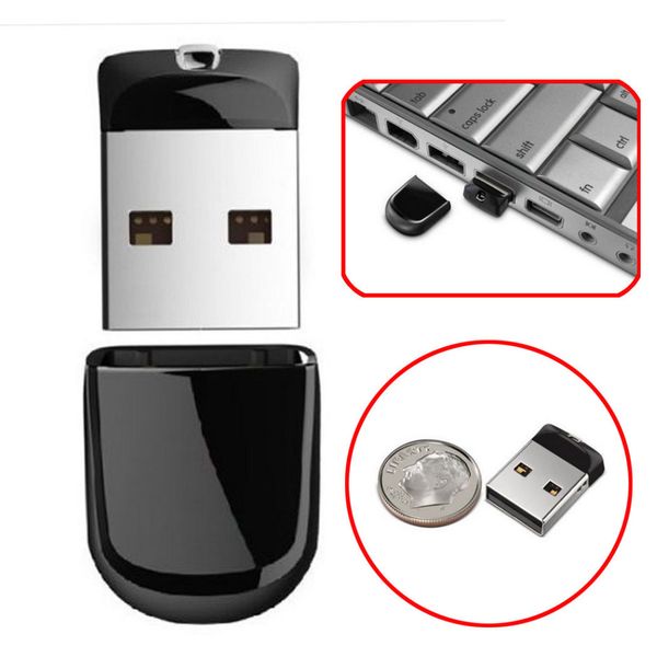 

usb 2.0 pendrive black super mini usb flash drive 64gb 32g 16gb 8gb pen drives flash u disk 100% original memoria stick