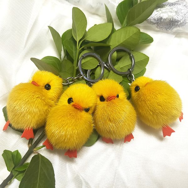 10pcs/lot- real genuine fur duck chick pompom ball bag charm keychain pendant kids gift, Silver
10pcs/lot- real genuine fur duck chick pompom ball bag charm keychain pendant kids gift, Silver