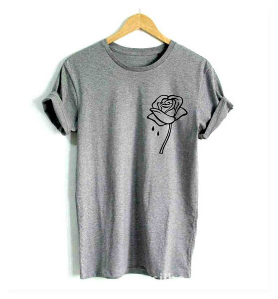 rose printed women t shirt summer cotton crew neck short sleeves black white gray basic wear wholesale
rose printed women t shirt summer cotton crew neck short sleeves black white gray basic wear wholesale